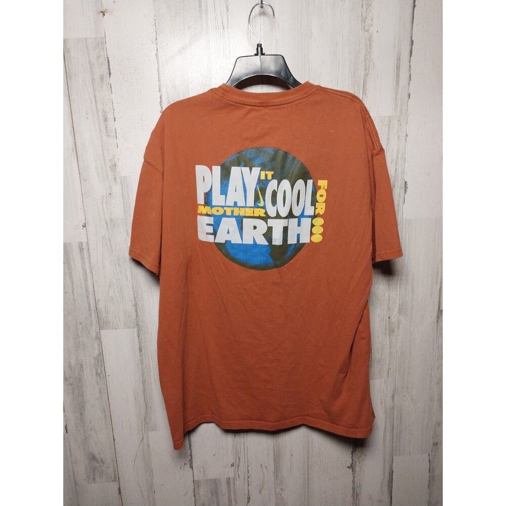 Nike Sportswear Play It Cool For Mother Earth Max 90 Tee Shirt XL Orange
